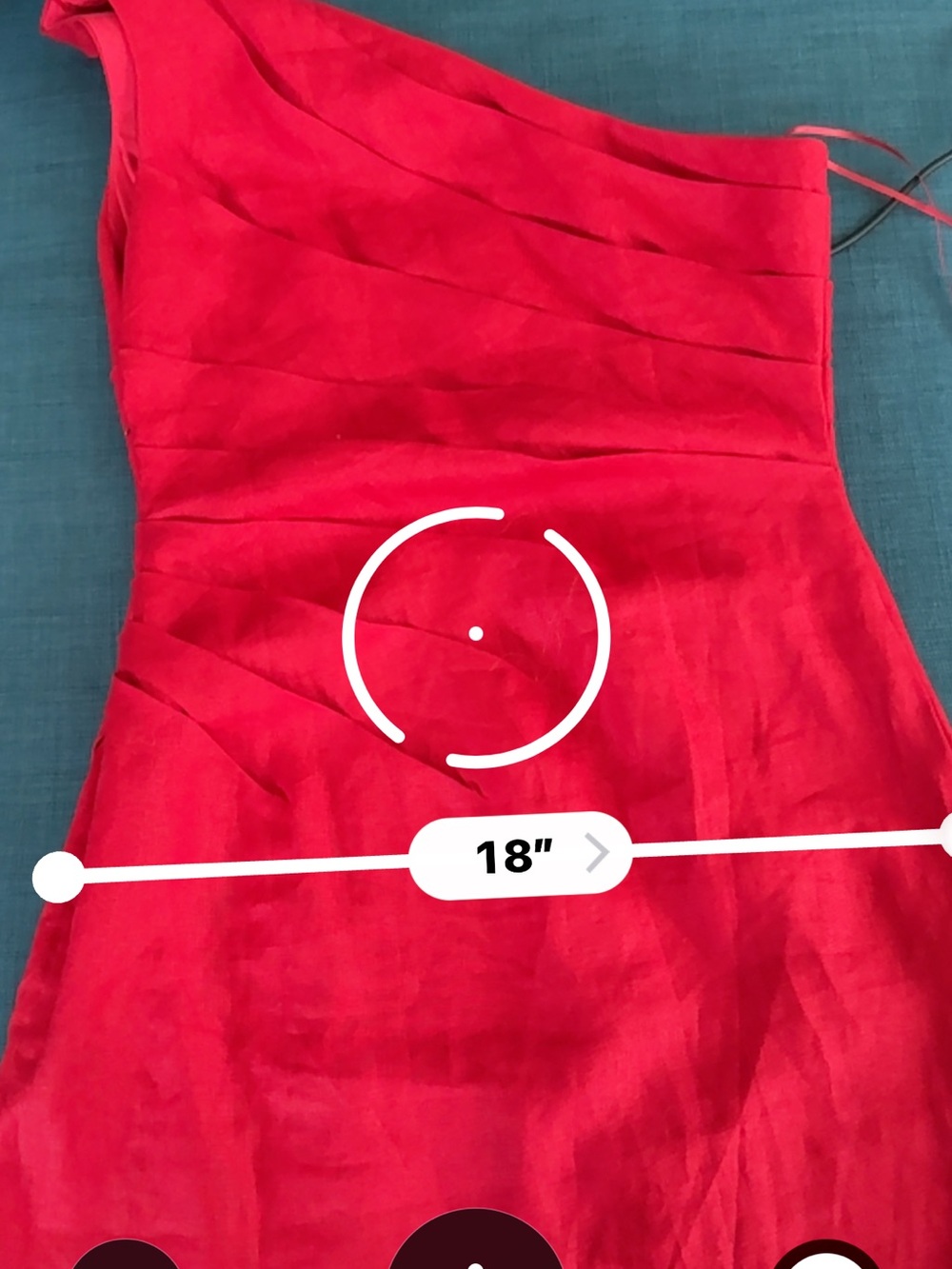 NewReformation Ciro Linen Dress Red - Size 10 - Picture 7 of 7